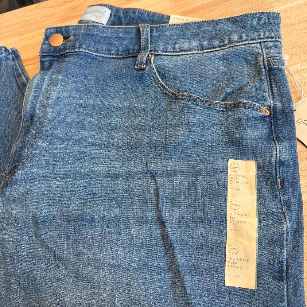 Universal Thread Women's Plus Size Medium Wash St… - image 5